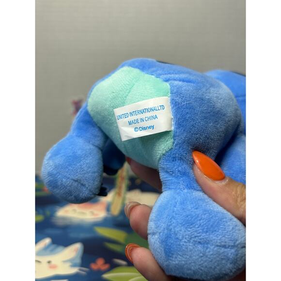 Disney Lilo & Stitch Blue Alien Plush Stuffed Animal Toy w/ Suction Cup - Picture 13 of 13